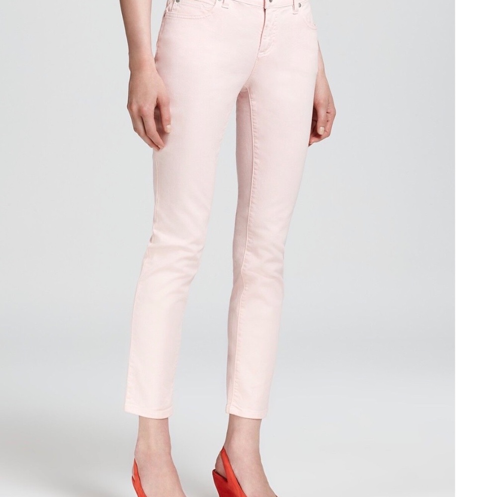 Eileen Fisher light pink jeans size 8P